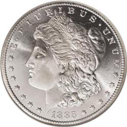 1885-CC $1 MS67 Star NGC