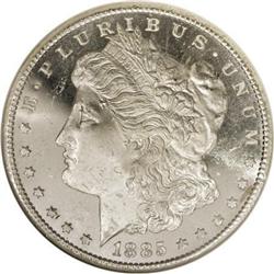 1885-CC $1 MS65 Deep Mirror Prooflike NGC