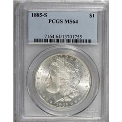 1885-S $1 MS64 PCGS