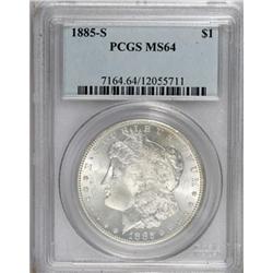 1885-S $1 MS64 PCGS