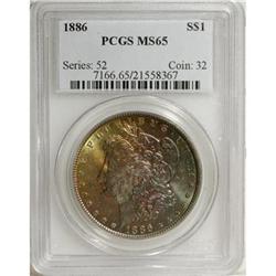 1886 $1 MS65 PCGS
