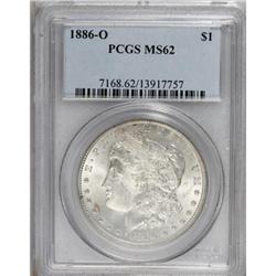 1886-O $1 MS62 PCGS