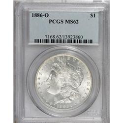 1886-O $1 MS62 PCGS