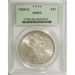 1886-O $1 MS62 PCGS