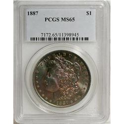 1887 $1 MS65 PCGS