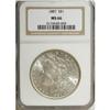 Image 1 : 1887 $1 MS66 NGC