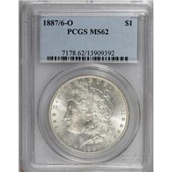 1887/6-O $1 MS62 PCGS
