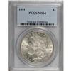 Image 1 : 1891 $1 MS64 PCGS