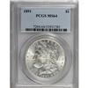 Image 1 : 1891 $1 MS64 PCGS