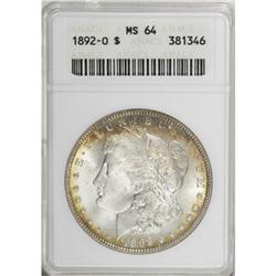 1892-O $1 MS64 ANACS