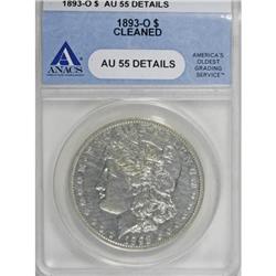 1893-O $1 AU55 Details ANACS