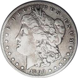 1893-S $1 Fine 15 PCGS