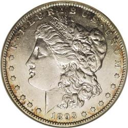 1893-S $1 XF45 ANACS