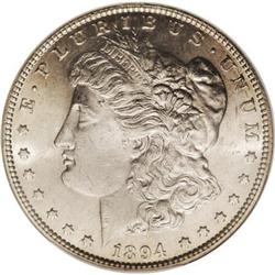 1894 $1 MS60 NGC