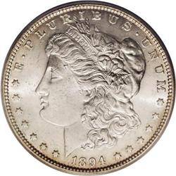 1894 $1 MS62 PCGS
