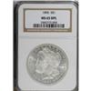 Image 1 : 1896 $1 MS65 Deep Mirror Prooflike NGC