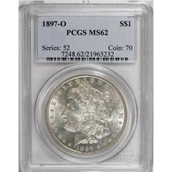 1897-O $1 MS62 PCGS