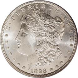 1898 $1 MS67 PCGS