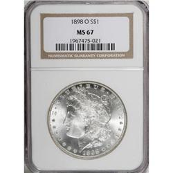 1898-O $1 MS67 NGC