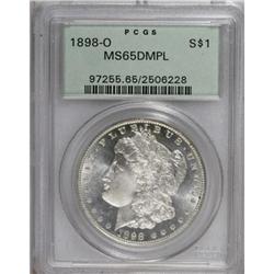1898-O $1 MS65 Deep Mirror Prooflike PCGS