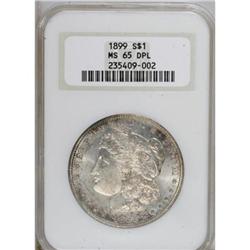 1899 $1 MS65 Deep Mirror Prooflike NGC