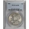 Image 1 : 1901 $1 AU58 PCGS