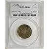 Image 1 : 1893 25C Isabella Quarter MS64 PCGS
