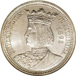 1893 25C Isabella Quarter MS65 NGC
