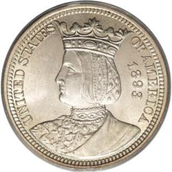 1893 25C Isabella Quarter MS66 PCGS