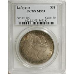 1900 $1 Lafayette Dollar MS63 PCGS