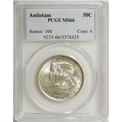1937 50C Antietam MS66 PCGS