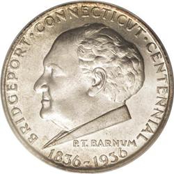 1936 50C Bridgeport MS67 PCGS