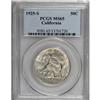 Image 1 : 1925-S 50C California MS65 PCGS