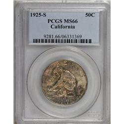 1925-S 50C California MS66 PCGS