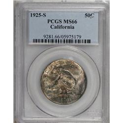 1925-S 50C California MS66 PCGS