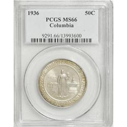 1936 SET Columbia PDS Set MS66 PCGS