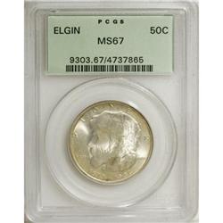 1936 50C Elgin MS67 PCGS