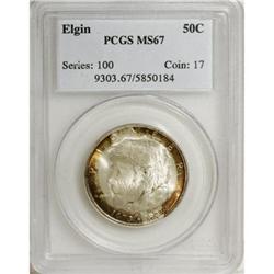 1936 50C Elgin MS67 PCGS