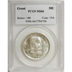 1922 50C Grant no Star MS66 PCGS
