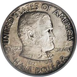 1922 50C Grant with Star MS64 PCGS