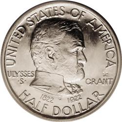 1922 50C Grant with Star MS65 PCGS