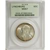 Image 1 : 1936 50C Lynchburg MS67 PCGS