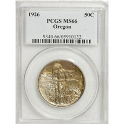 1926 50C Oregon MS66 PCGS