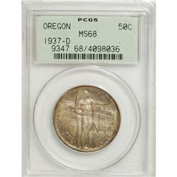 1937-D 50C Oregon MS68 PCGS