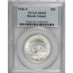 1936 SET Rhode Island PDS Set MS65 PCGS