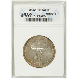 1935 50C Spanish Trail MS60 Details ANACS