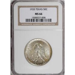 1935 SET Texas PDS Set MS66 NGC