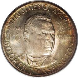 1946-S 50C Booker T. Washington MS67 PCGS