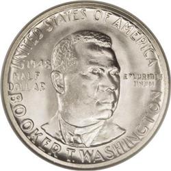 1948 50C Booker T. Washington MS67 NGC