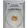 Image 1 : 1905 G$1 Lewis and Clark MS62 PCGS